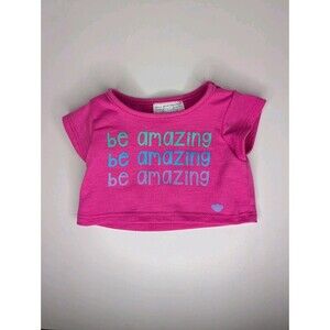 Build A Bear Accessories Outfit Pink Shirt Be Amazing